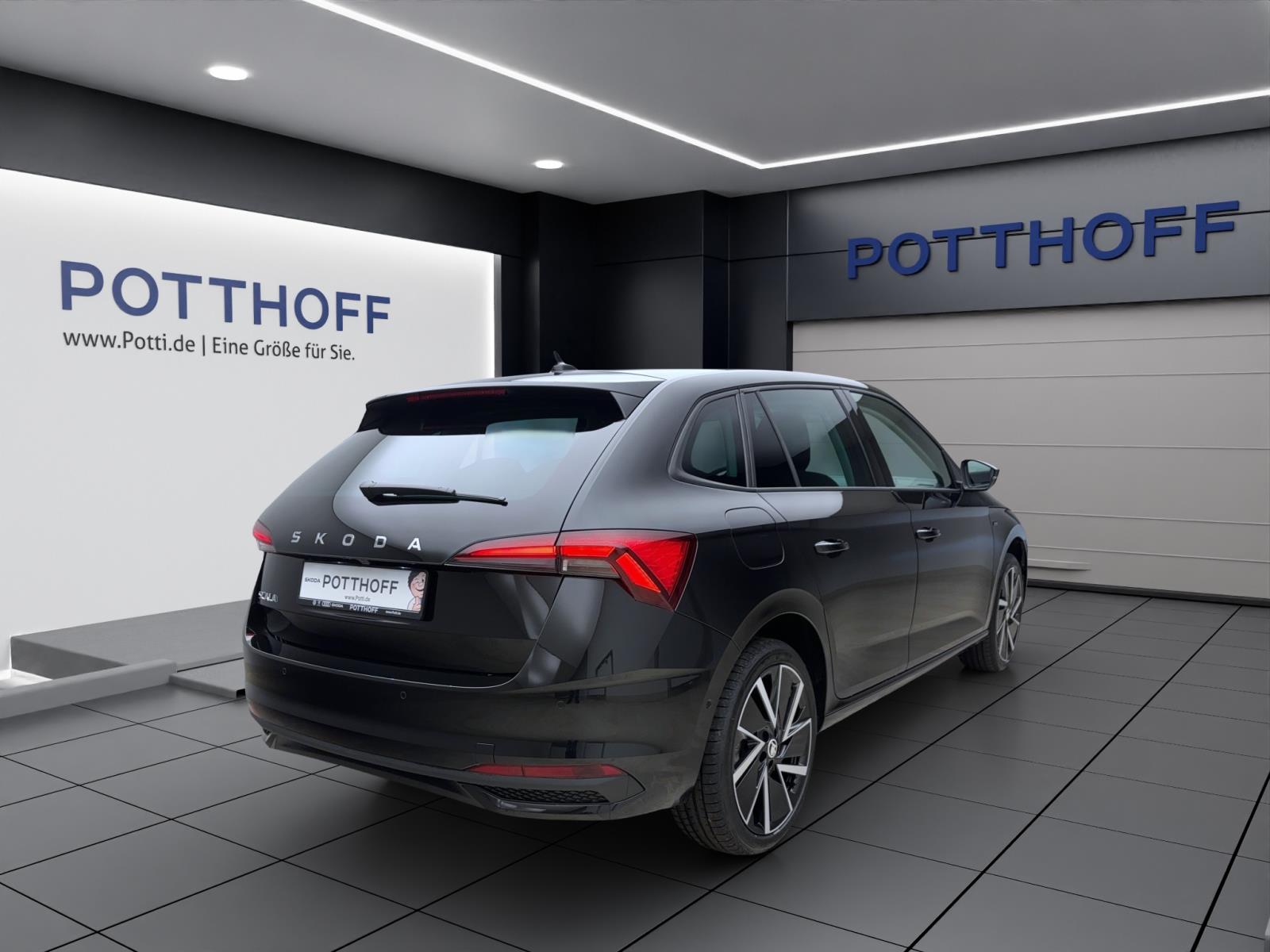 Skoda Scala DRIVEDSG AHK 18 NAV KAM WSS-HEIZUNG ASISSTENZ+ BLACK-PAKET