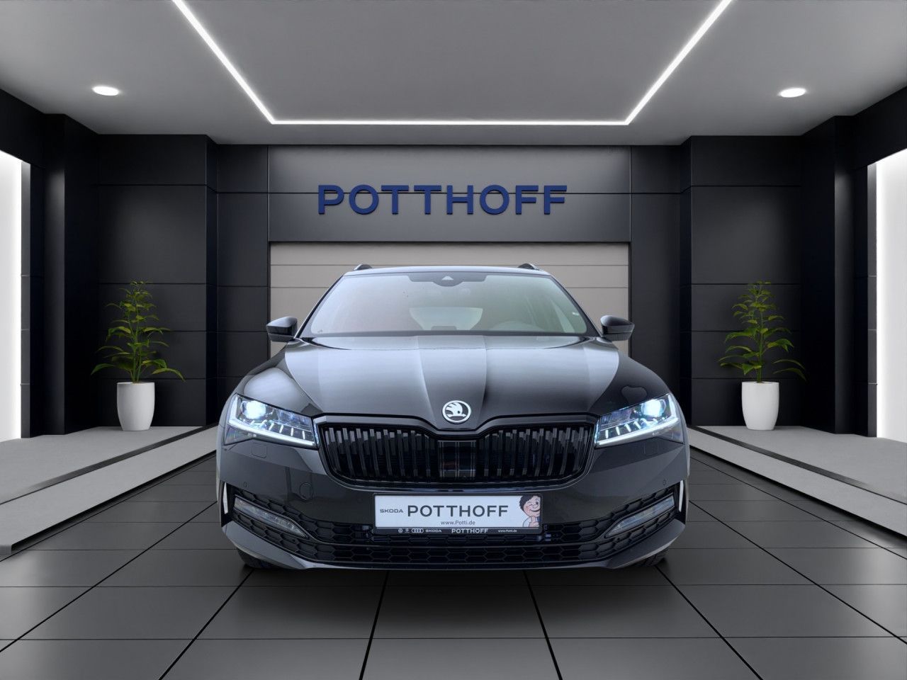 Skoda Superb COMBI SPORTLINEAHK STANDH PANO 360°-KAM MATRIX VOLL!!!