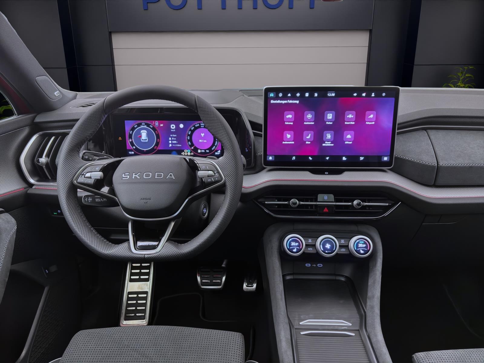 Bild 11: Skoda Kodiaq SPORTLINE 4X4 AHK STANDH PANO 20 360° NAV pACC HEAD-UP