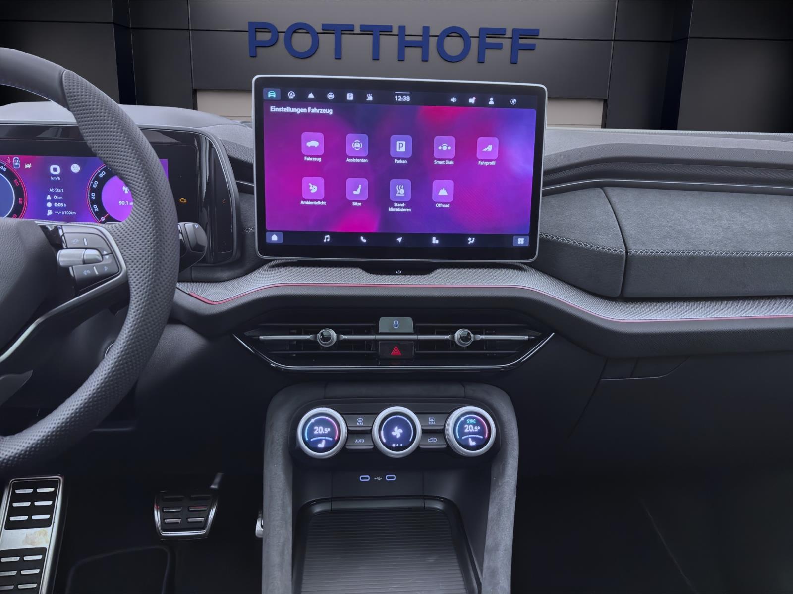 Bild 12: Skoda Kodiaq SPORTLINE 4X4 AHK STANDH PANO 20 360° NAV pACC HEAD-UP