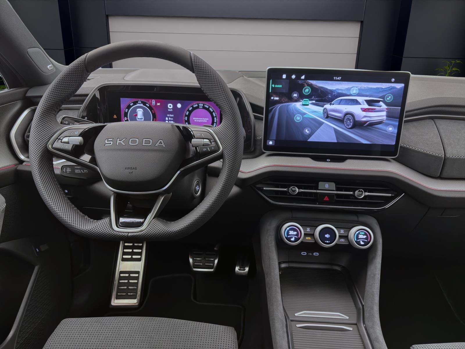 Bild 11: Skoda Kodiaq SPORTLINE 4X4 AHK STANDH PANO 20 360° NAV pACC HEAD-UP