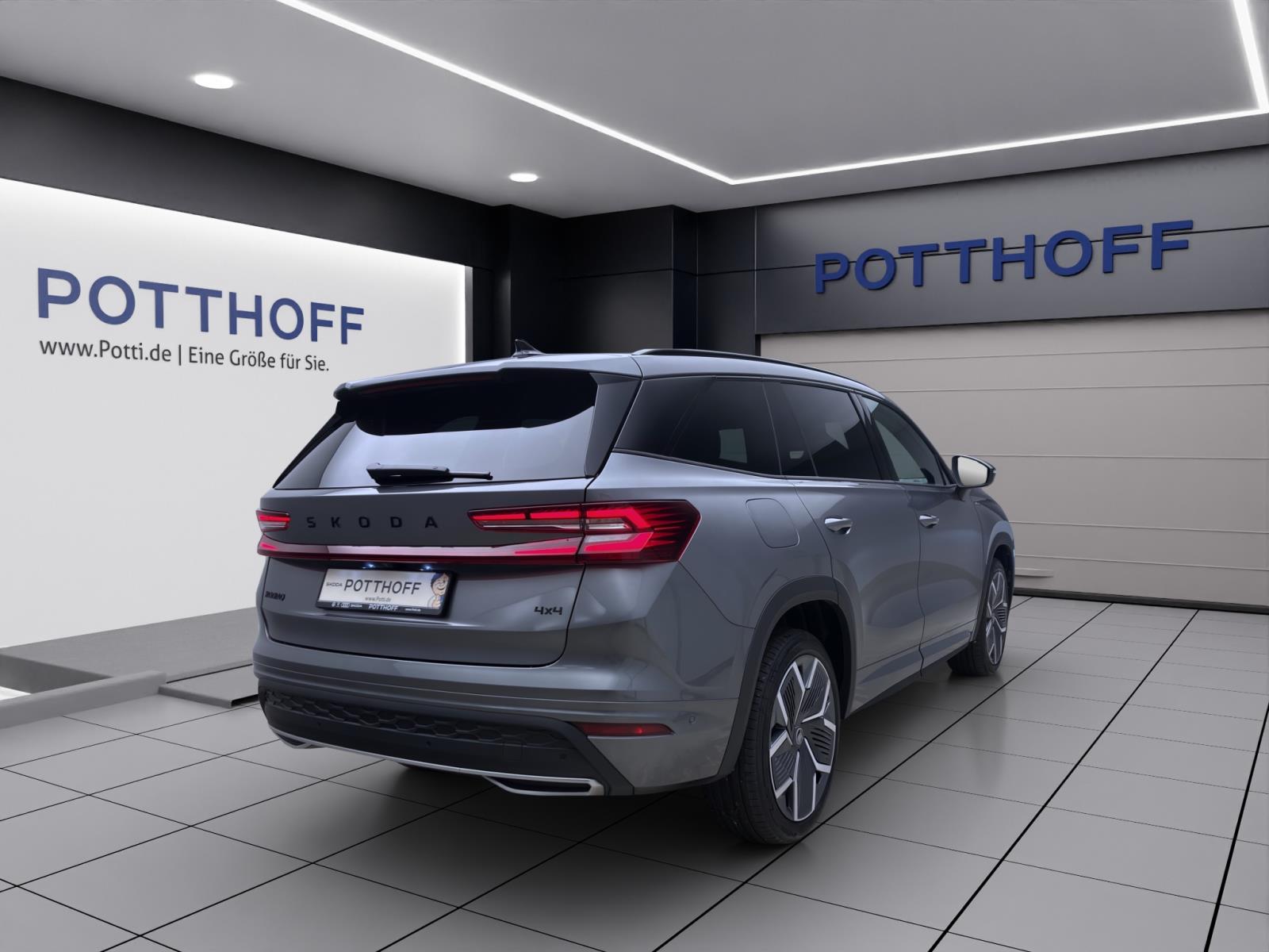 Bild 4: Skoda Kodiaq SPORTLINE 4X4 AHK STANDH PANO 20 360° NAV pACC HEAD-UP