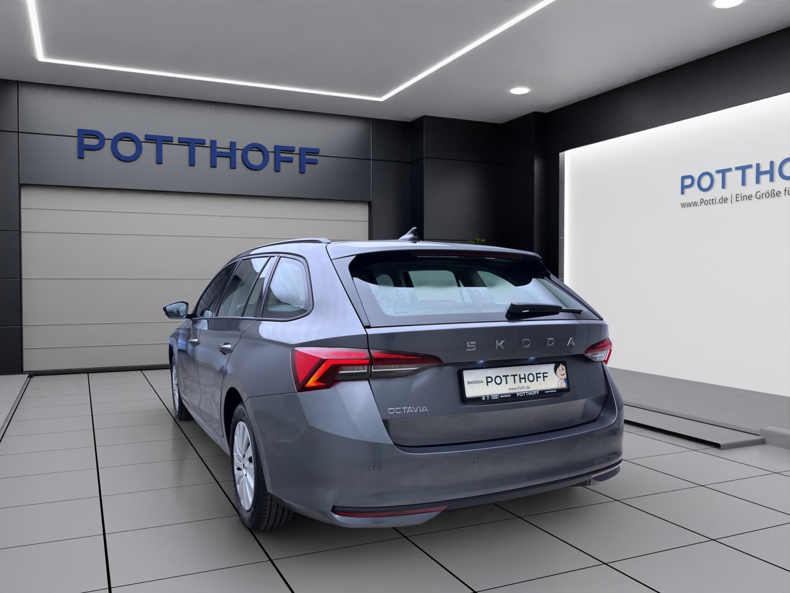 Skoda Octavia COMBI ESSENCE AHK LED PDC SHZ APPLE-CARPLAY & ANDROID-AUTO.