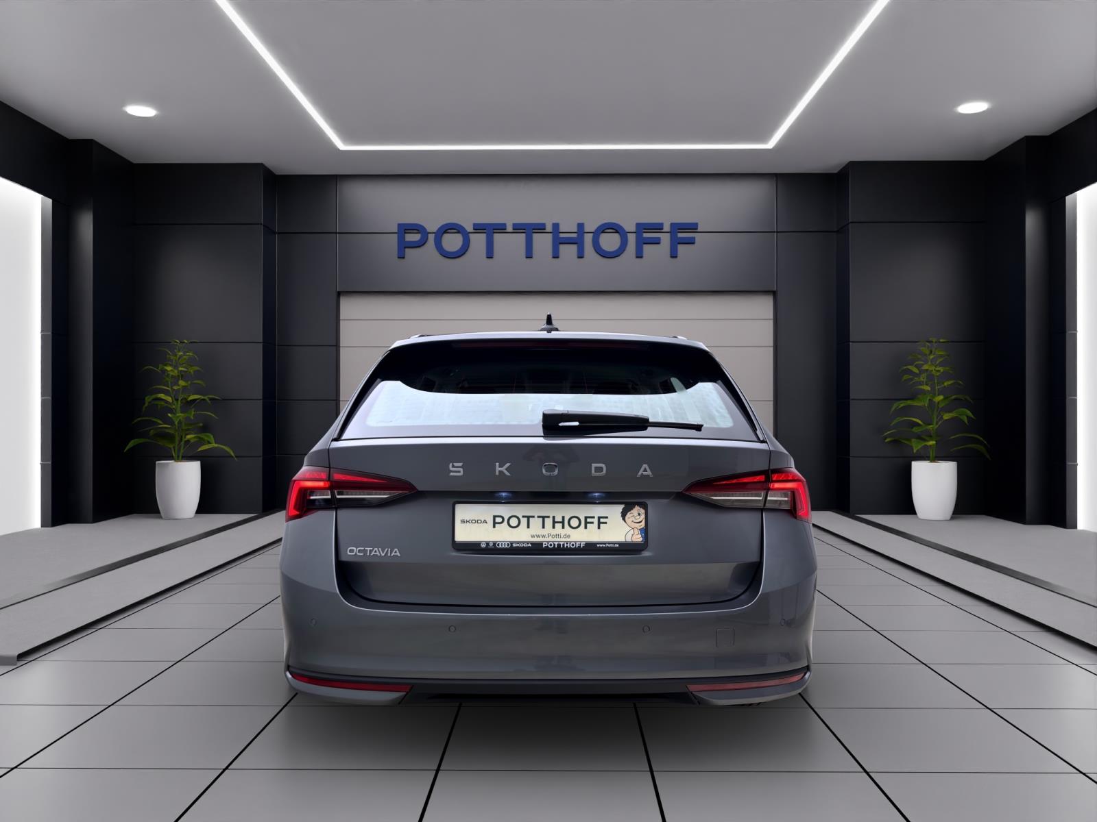 Skoda Octavia COMBI ESSENCE AHK LED PDC SHZ APPLE-CARPLAY & ANDROID-AUTO.