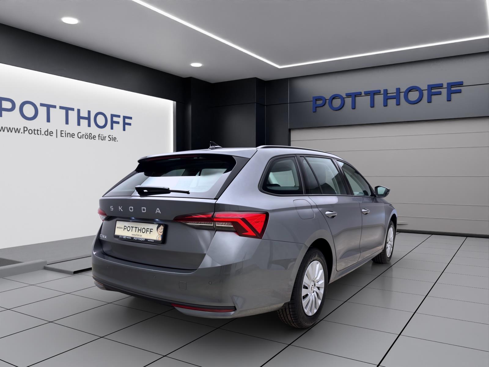 Skoda Octavia COMBI ESSENCE AHK LED PDC SHZ APPLE-CARPLAY & ANDROID-AUTO.