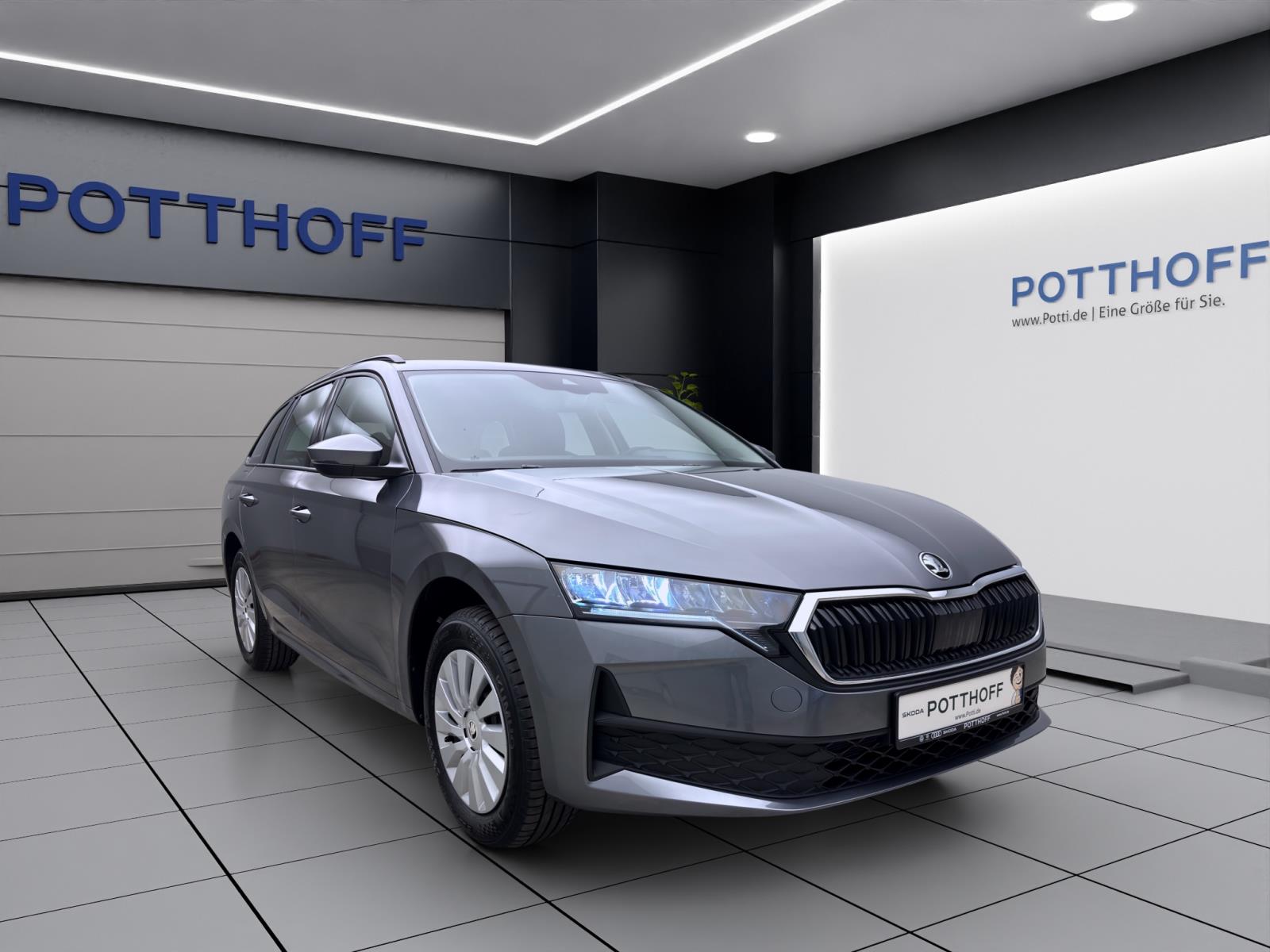Skoda Octavia COMBI ESSENCE AHK LED PDC SHZ APPLE-CARPLAY & ANDROID-AUTO.