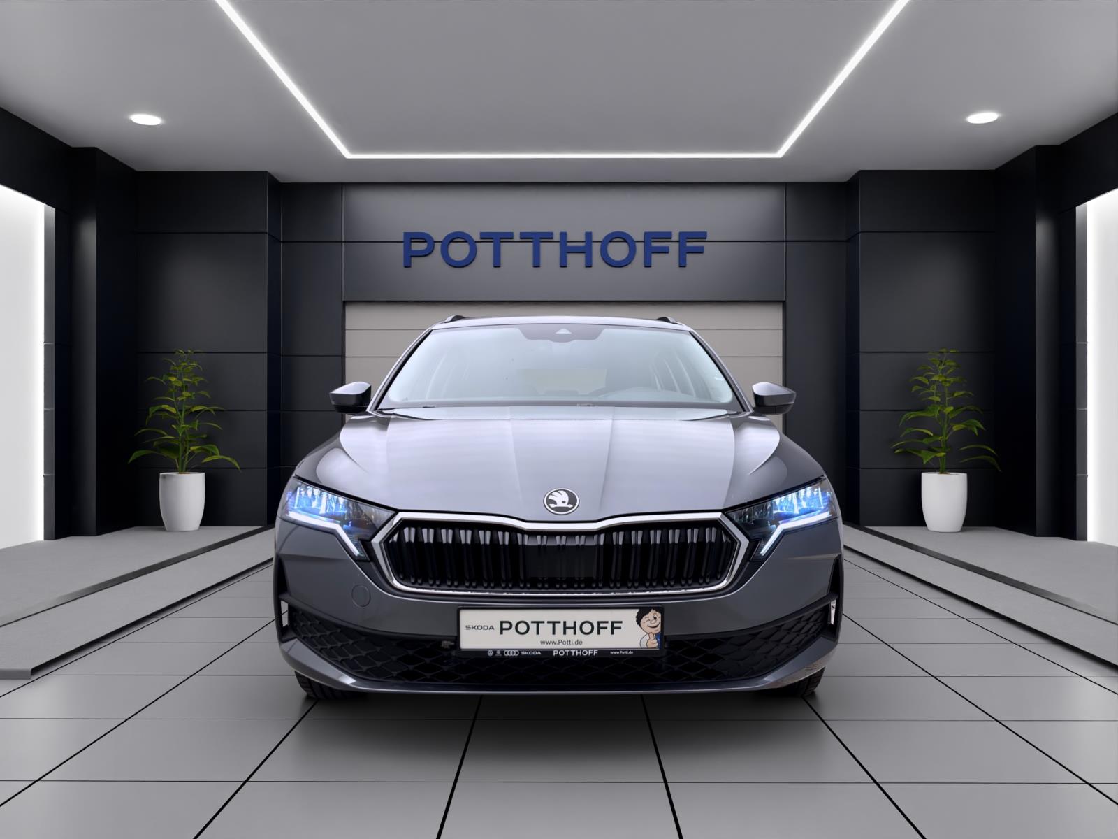 Skoda Octavia COMBI ESSENCE AHK LED PDC SHZ APPLE-CARPLAY & ANDROID-AUTO.