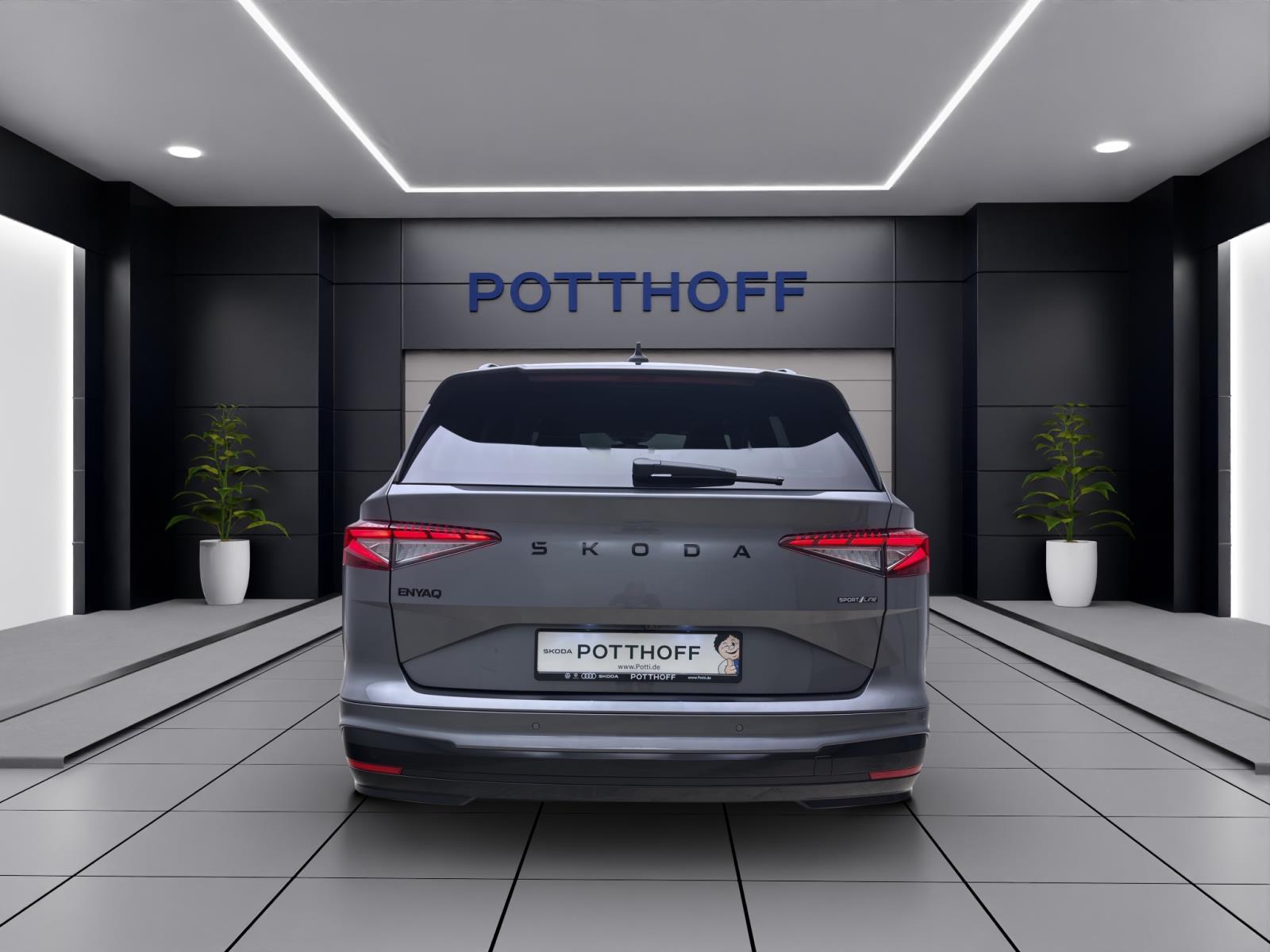 Skoda ENYAQ iV 85X SPORTLINE 4X4 MAXX AHK PANO WINTER 21 360° WÄRMEP