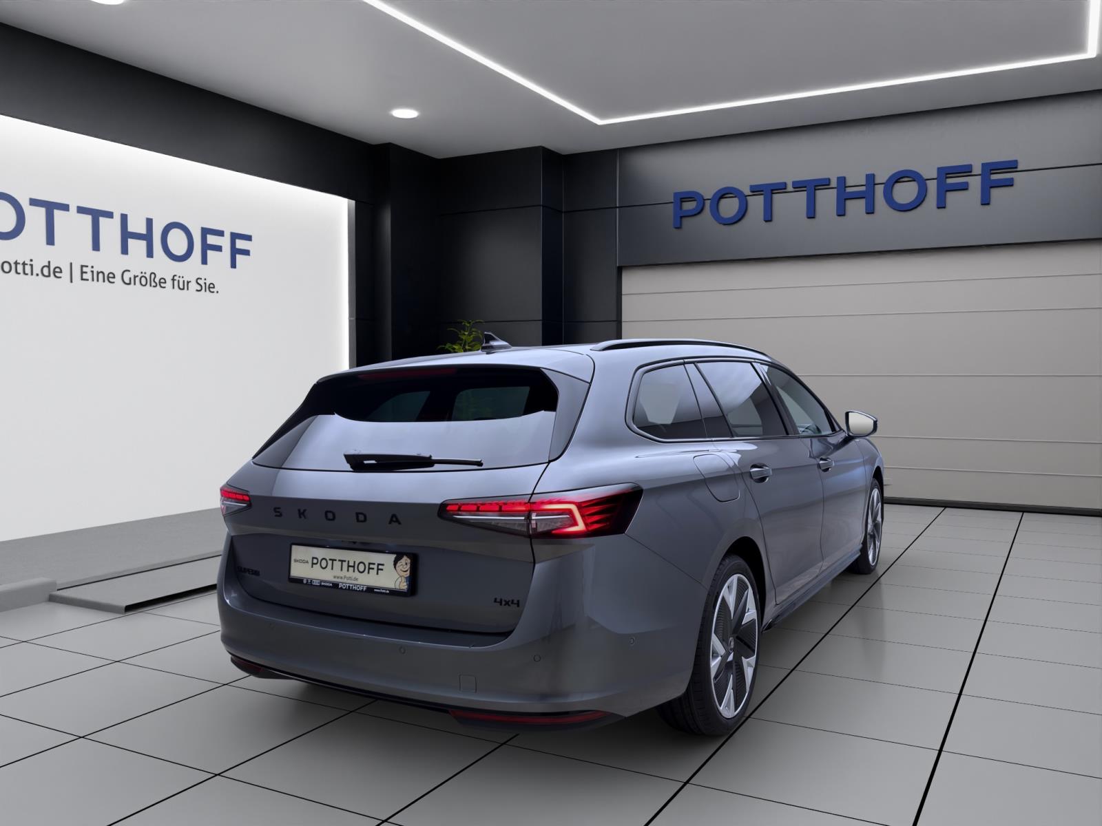 Bild 4: Skoda Superb COMBI SPORTLINE 4X4 AHK PANO STANDH 19 360° NAV ASSISTENZ+