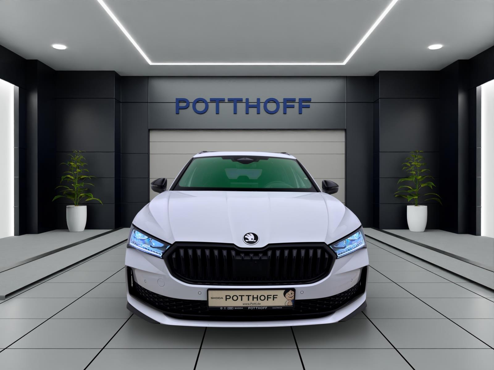 Bild 6: Skoda Superb COMBI SPORTLINE 4X4 AHK PANO STANDH 19 NAV+ ASSISTENZ+ CANTON