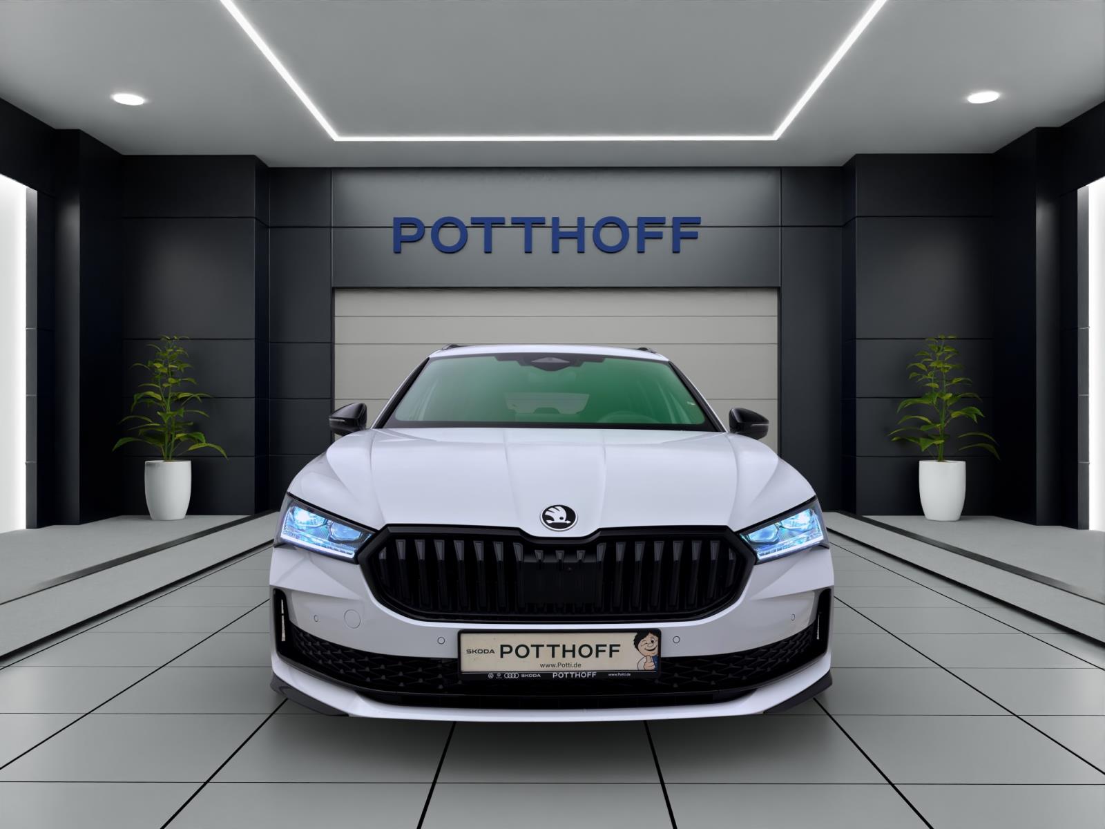 Bild 6: Skoda Superb COMBI SPORTLINE 4X4 AHK STANDH NAV 360° HEAD-UP CANTON